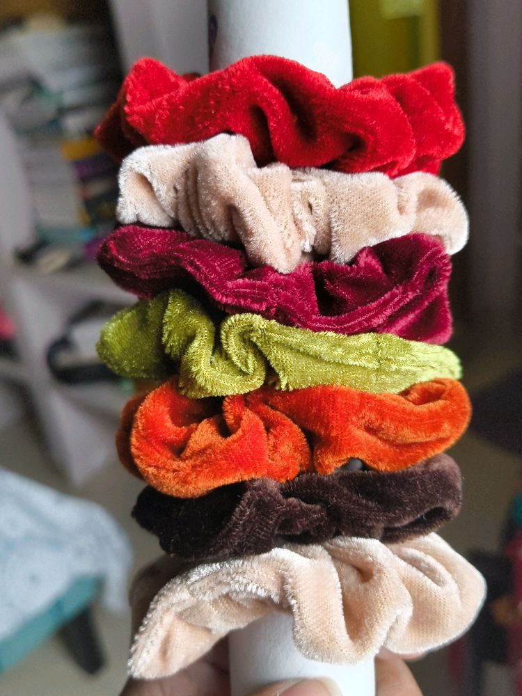 Multi-colored Scrunchies