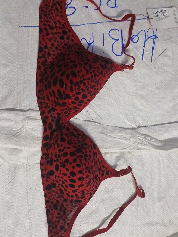 Printed Papped Bra 32 B