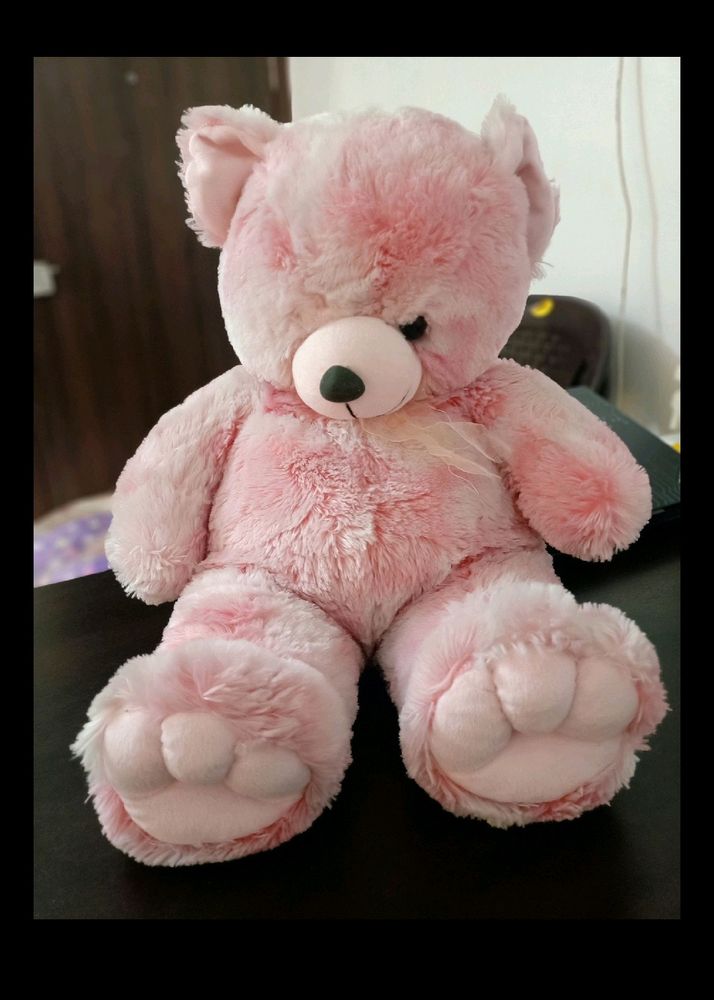 Brand New Light Pink Furry Teddy Bear