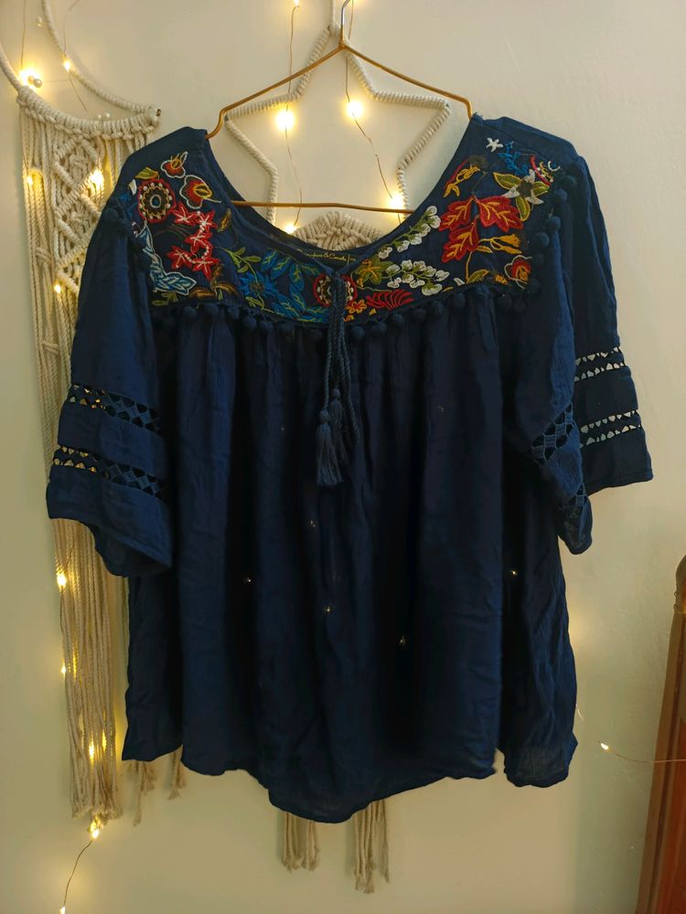 XXL Western Top For Women