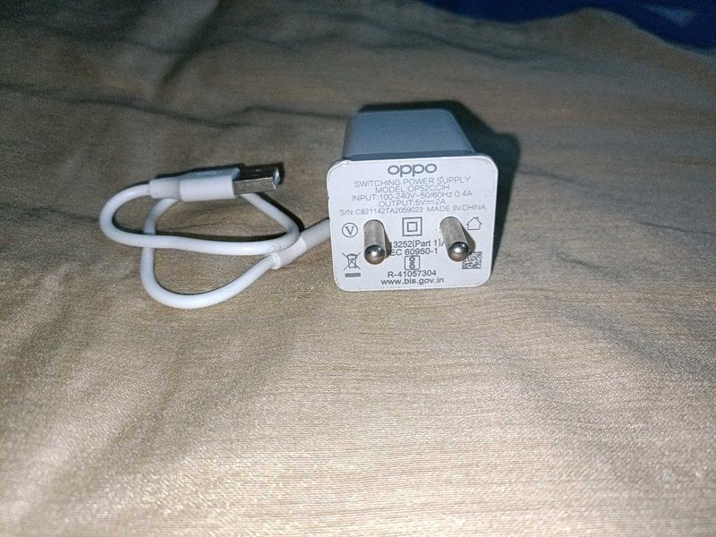 Oppo Charger With Data Cable