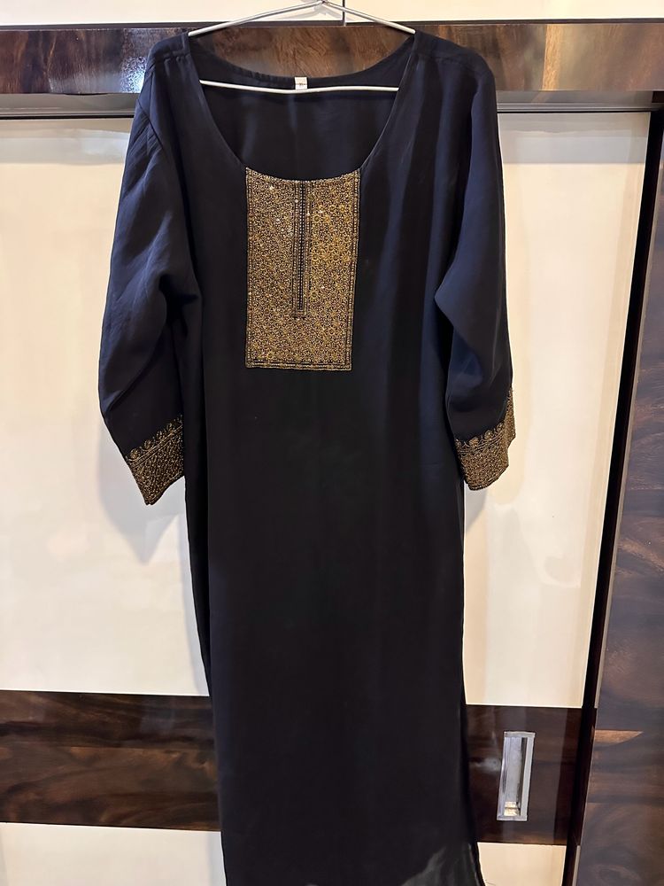 Black Kurta