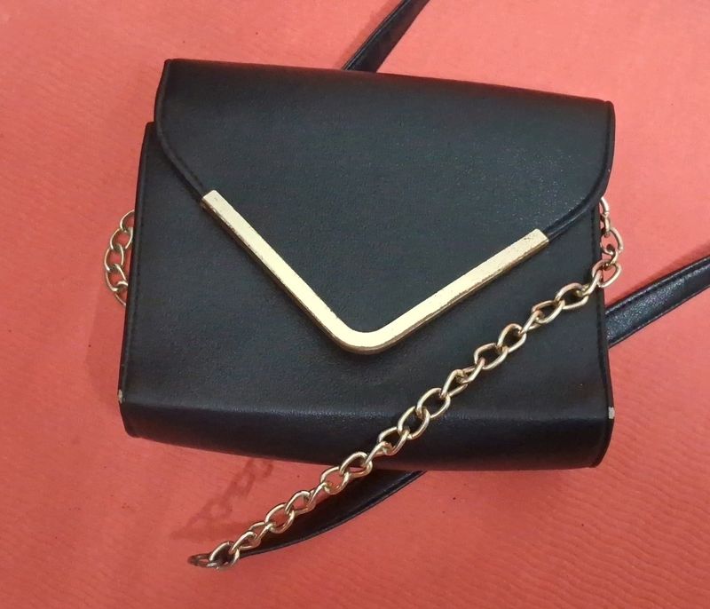 Black Women Sling Bag