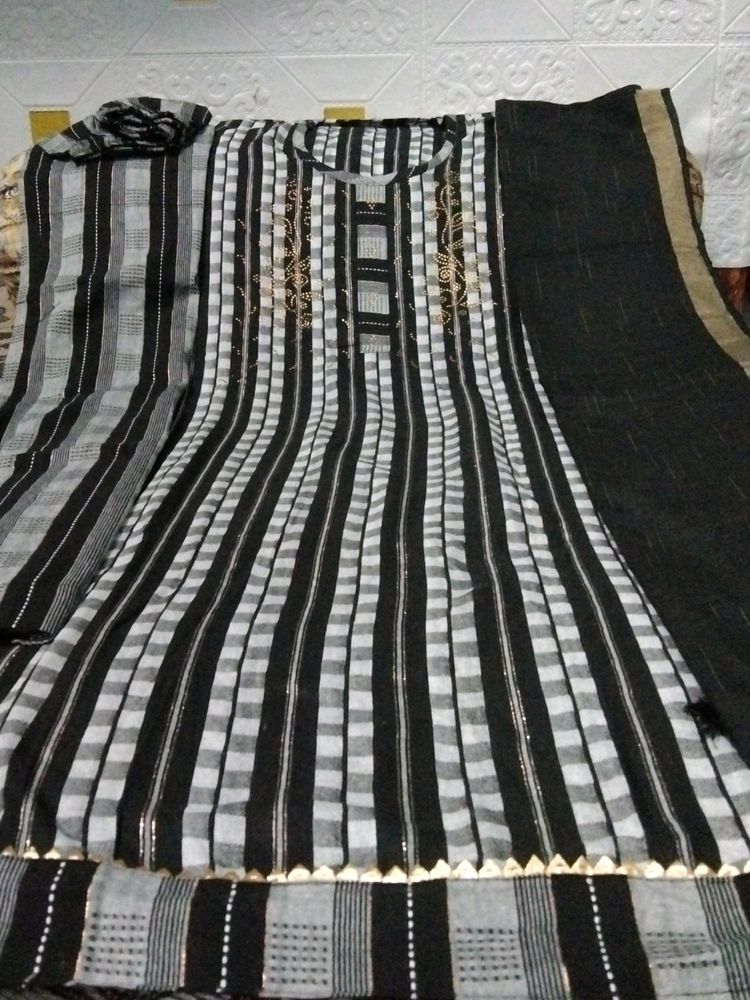 Very Low Price Stone Design KurtiPant With dupatta