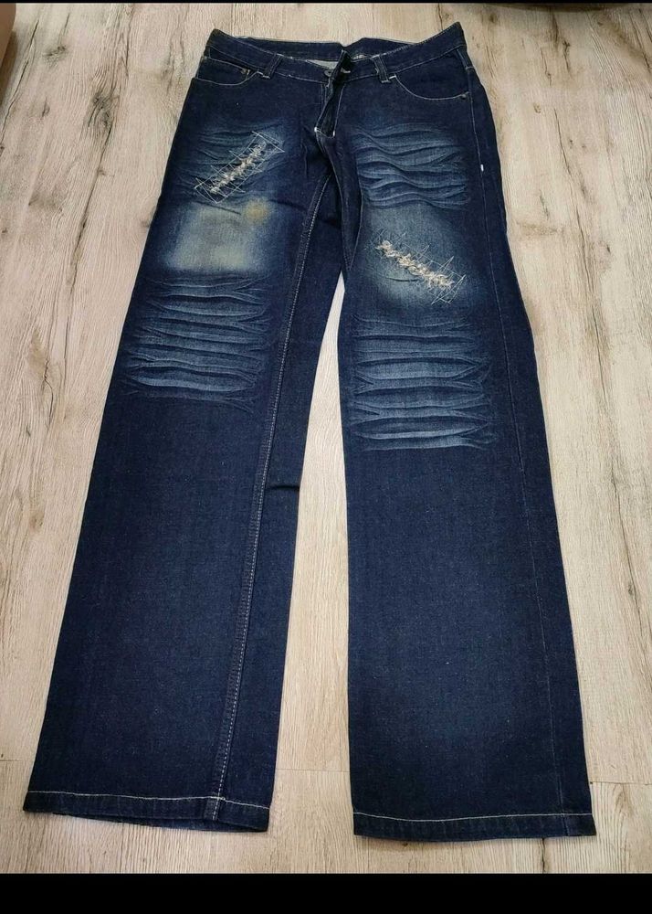 Cs1638 Fashion Addict Jeans Size 34