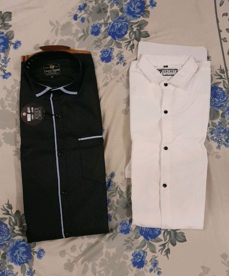 Black nd white shirt