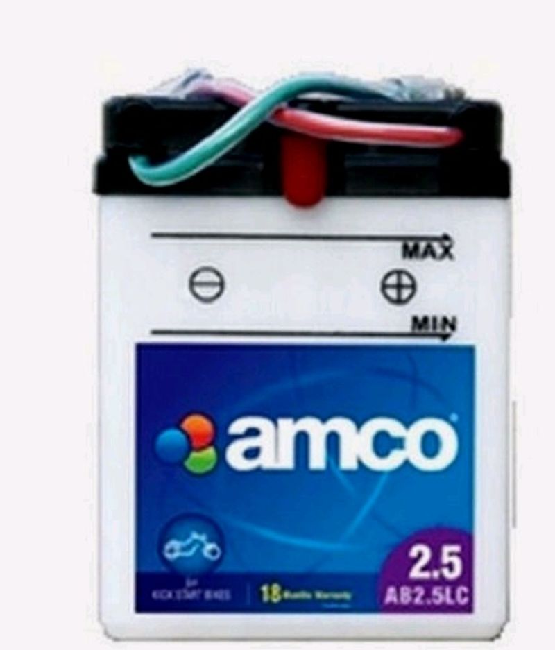 AMCO WORKING 12V BATTERY