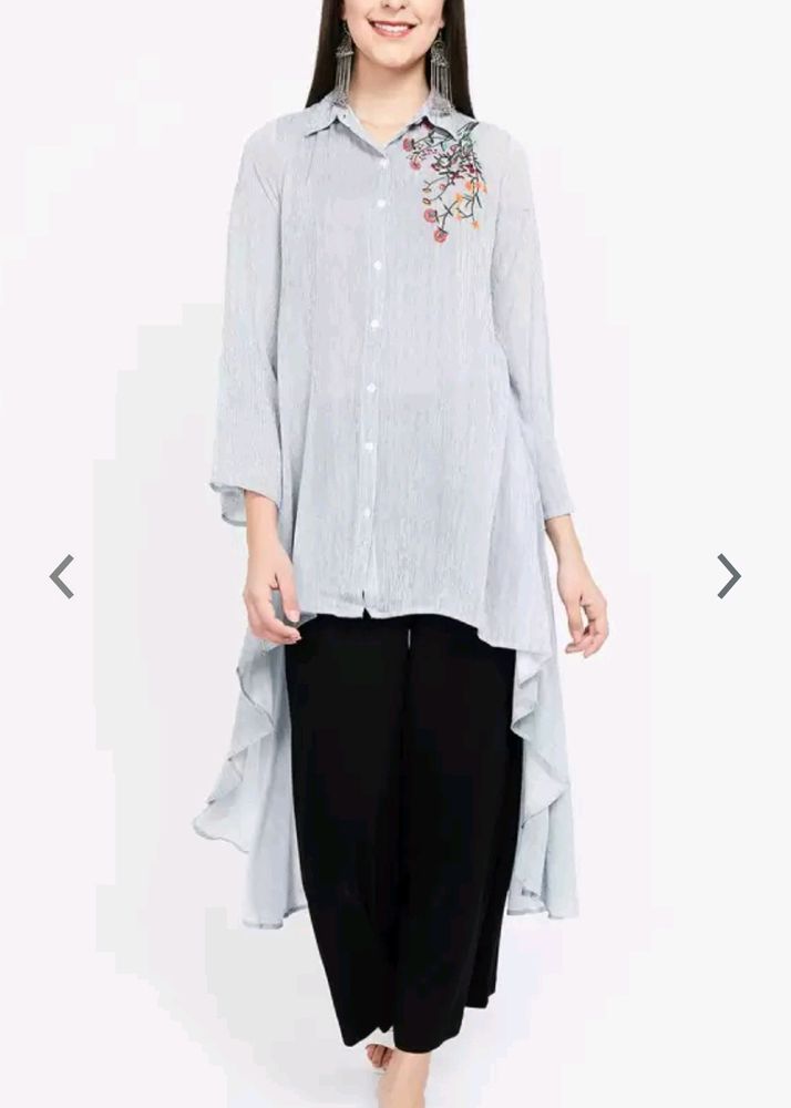 High Low A Line Kurta