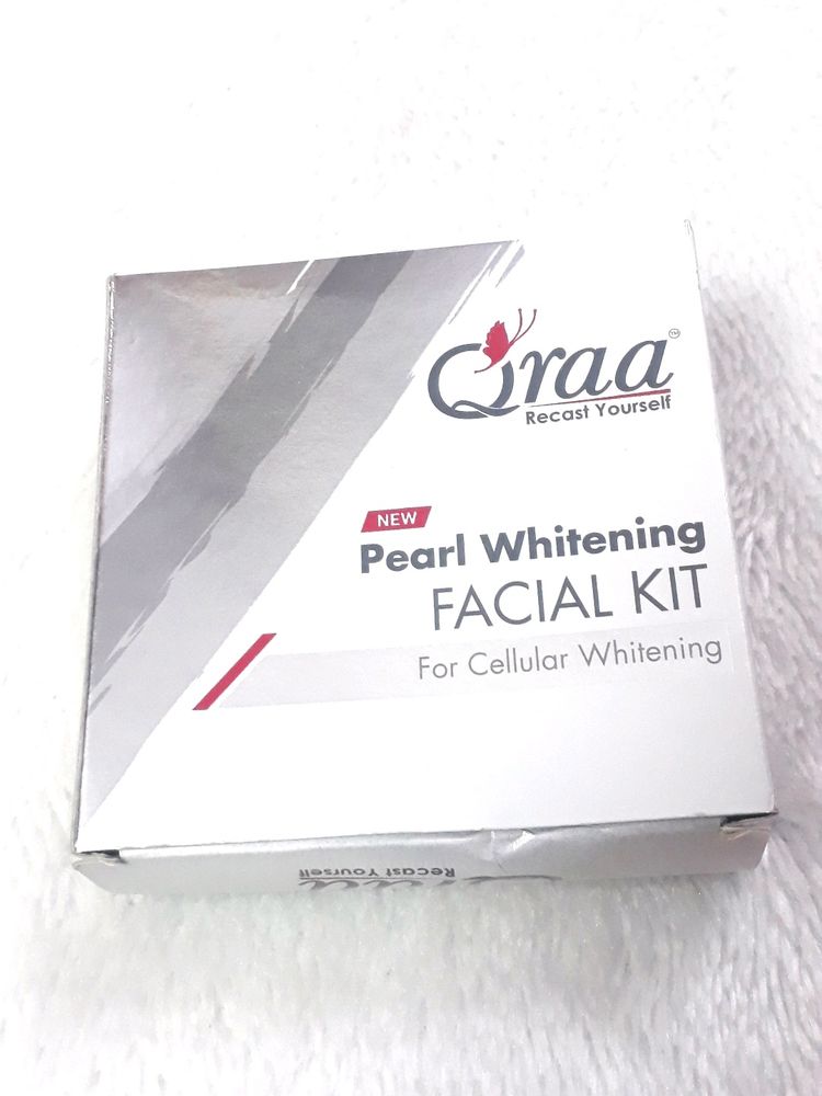 QRAA NEW PEARL WHITENING One Time Facial Kit, Skin