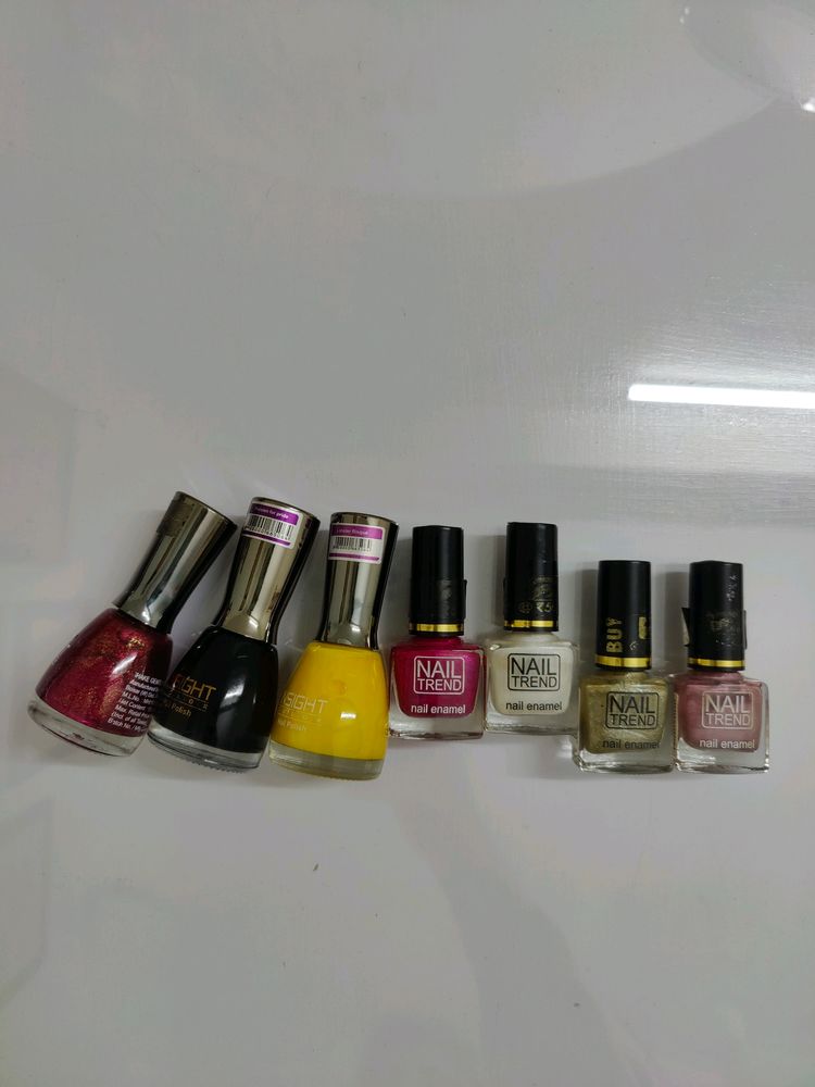 7 Nail Polishes