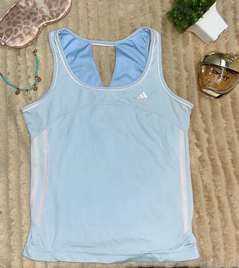 Original Adidas Blue Tank Top