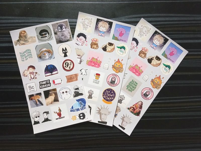 Kawai Stickers (For Journaling)