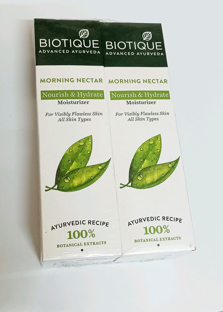 Combo of 2 BIOTIQUE Moisturizer