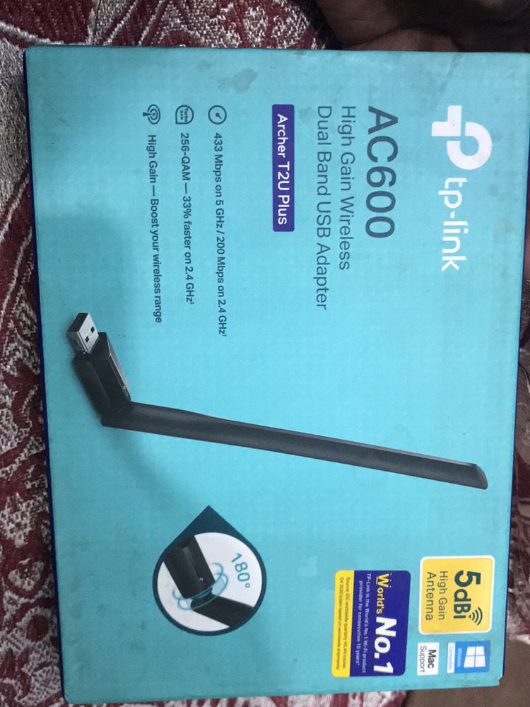 Tp-Link AC600 Wireless Dual Band Usb Adapter