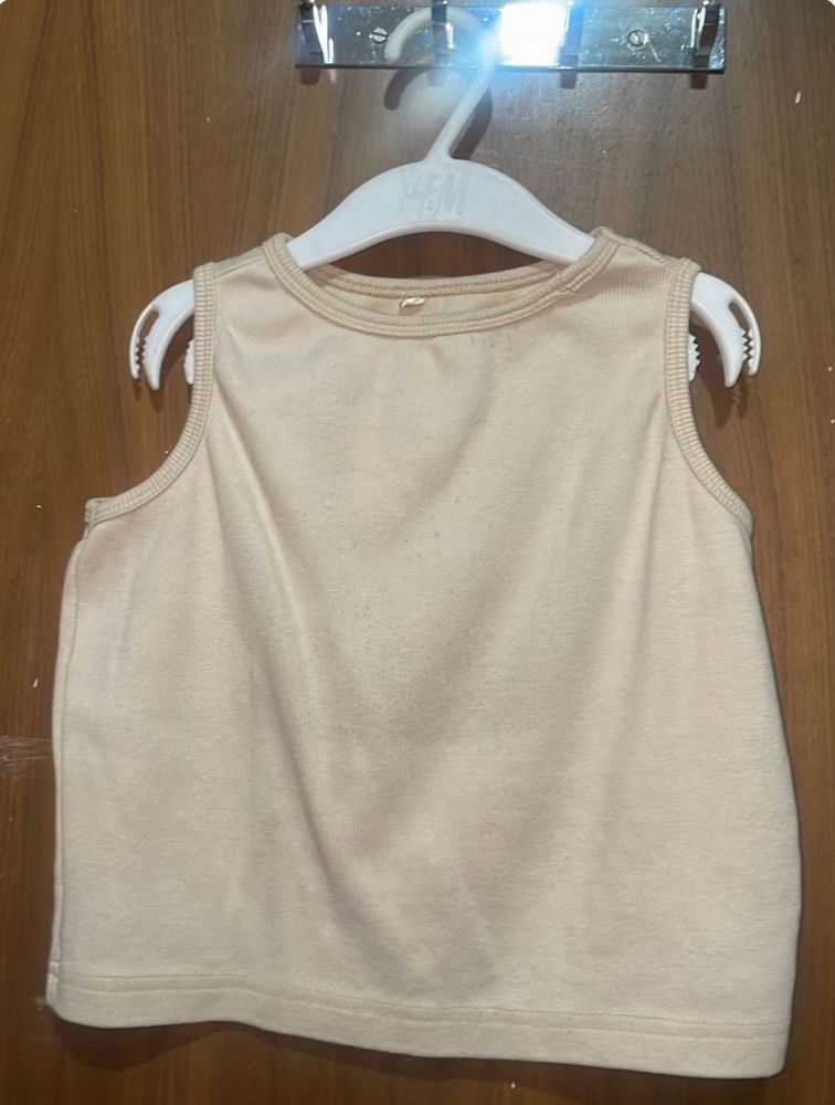 Beige Tank Top