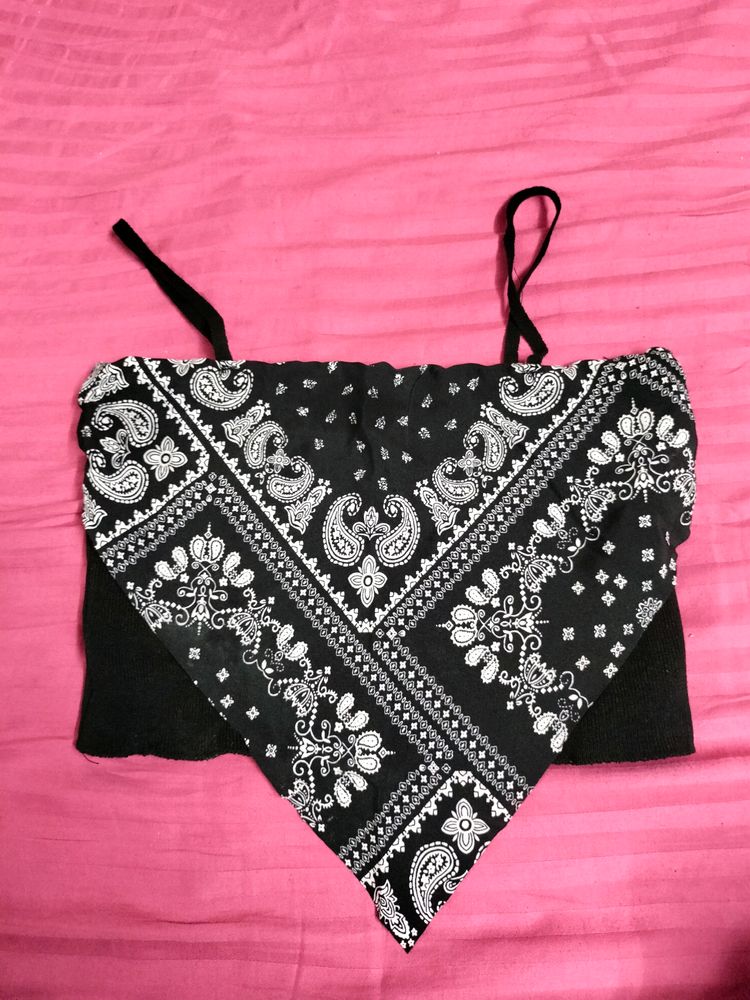 Bandana Beach Crop Top