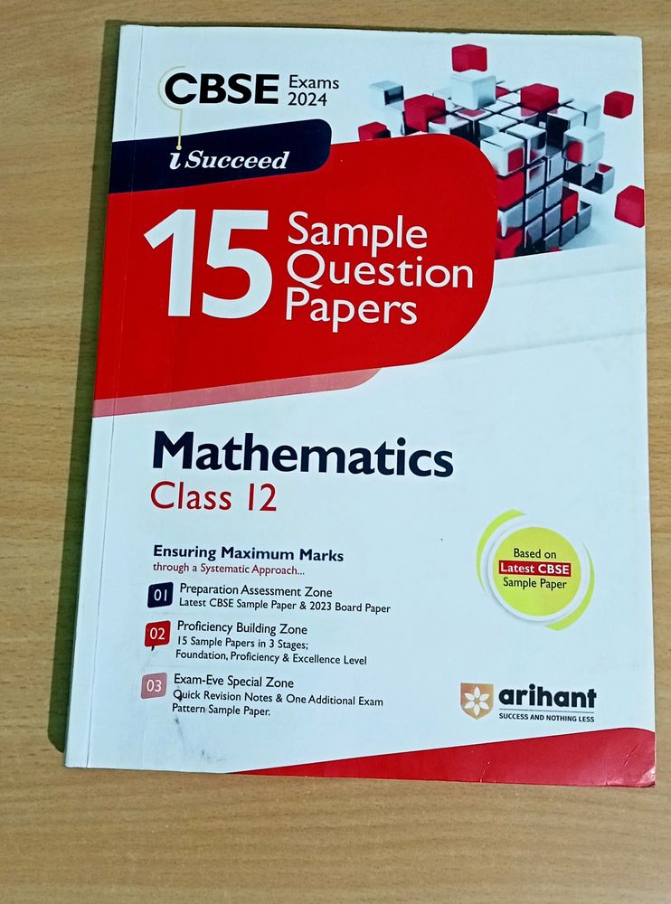 Mathematics Sample Question Paper Book