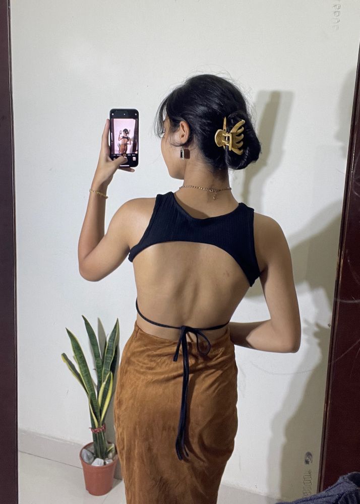 Backless Tank Top