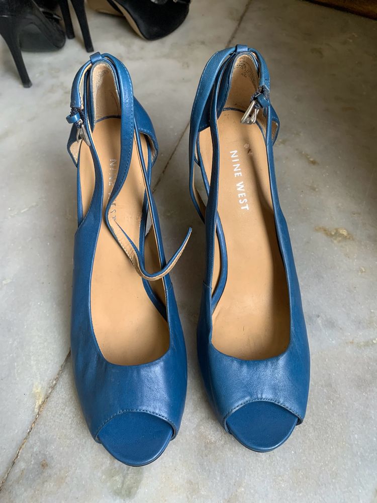 Nine West Vintage leather Heels