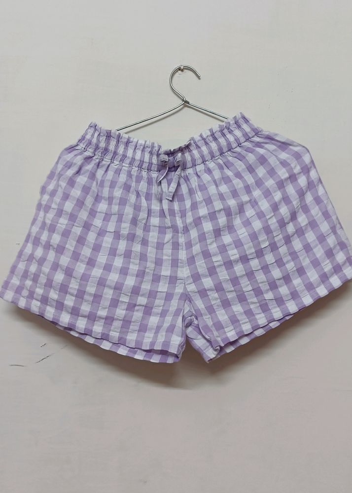 Cute Lavander Shorts