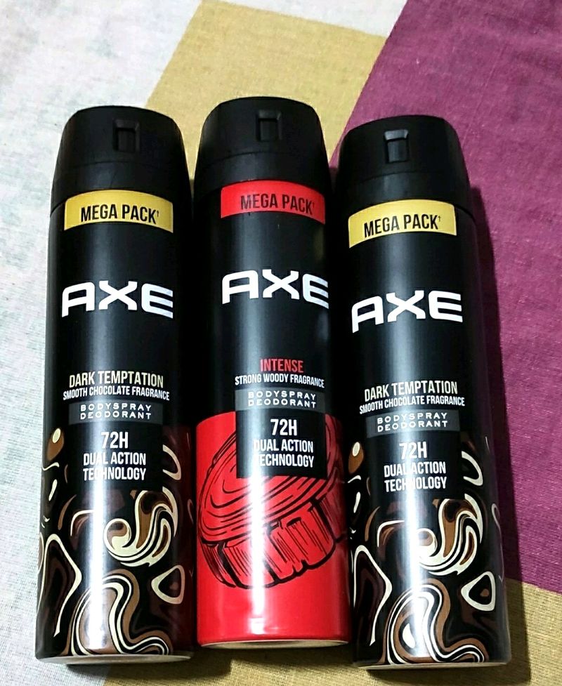 Axe Dark Temptation And Intense Deo Spray For Men