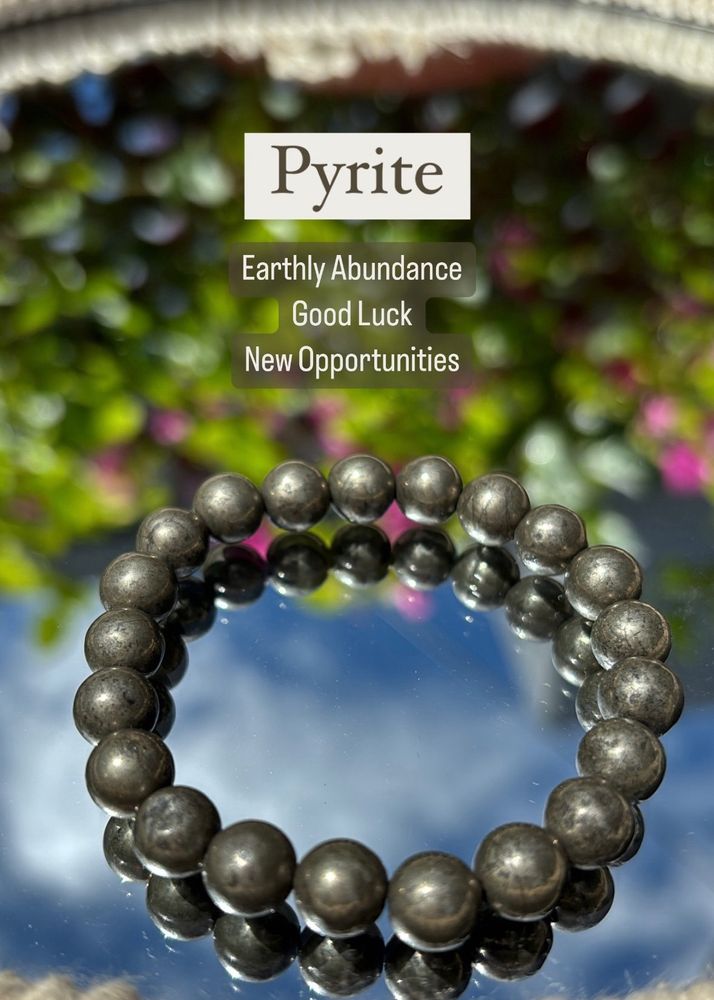 Pyrite Bracelet - Reiki Infused