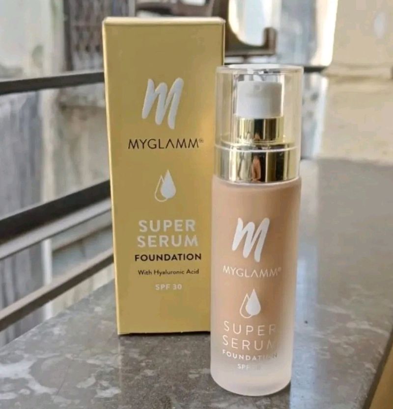 MyGlamm Super Serum Foundation😍Shade:202W Sunny😍Current Year Mfg😍