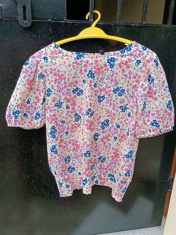 🌼🌸🏵️Floral Stretchable Western Wear-Tops