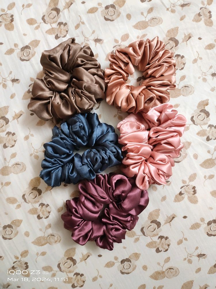 Silk Scrunchies