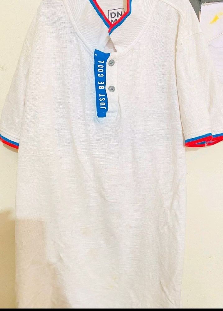 DNMX WHITE T SHIRT