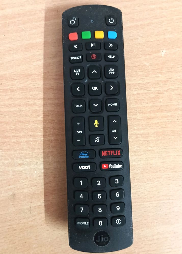 Jio Original TV Remote