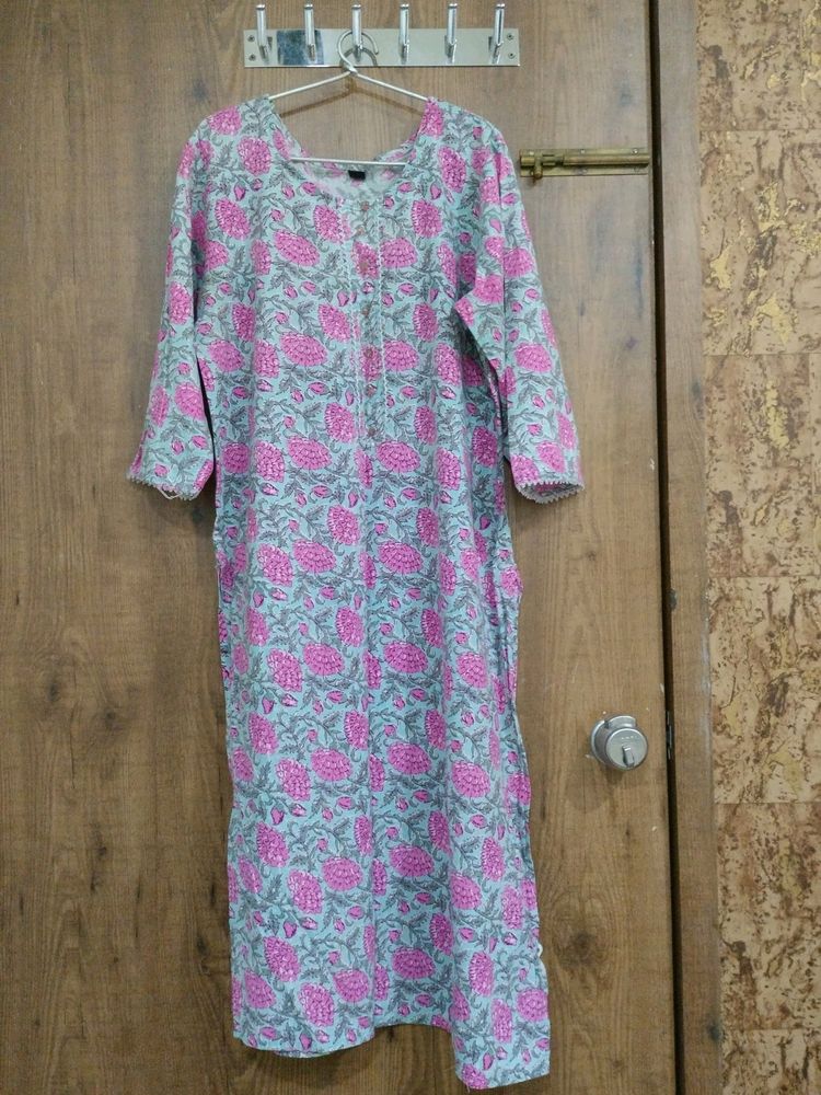 Cotton Kurti With Pant