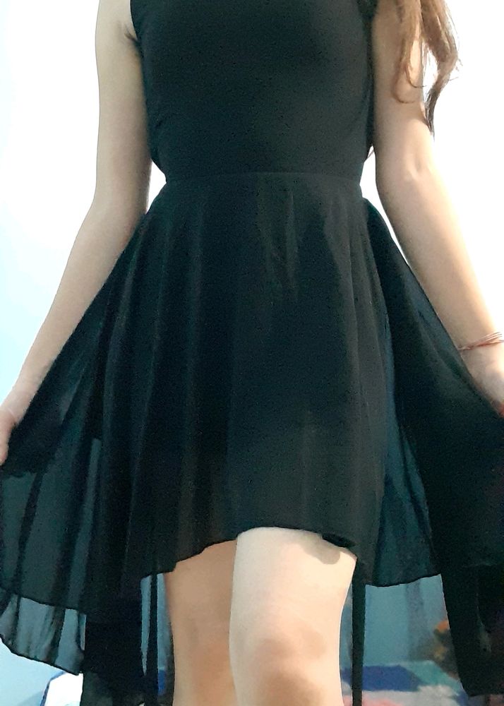 Black Trending Flair Dress