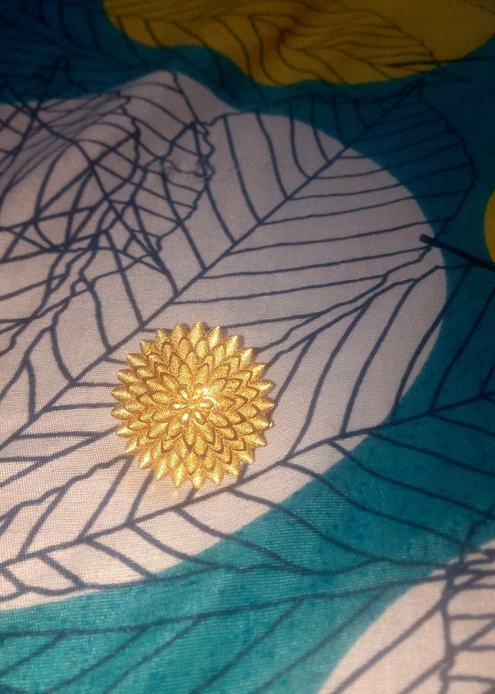 Adjustable Golden Flower Ring