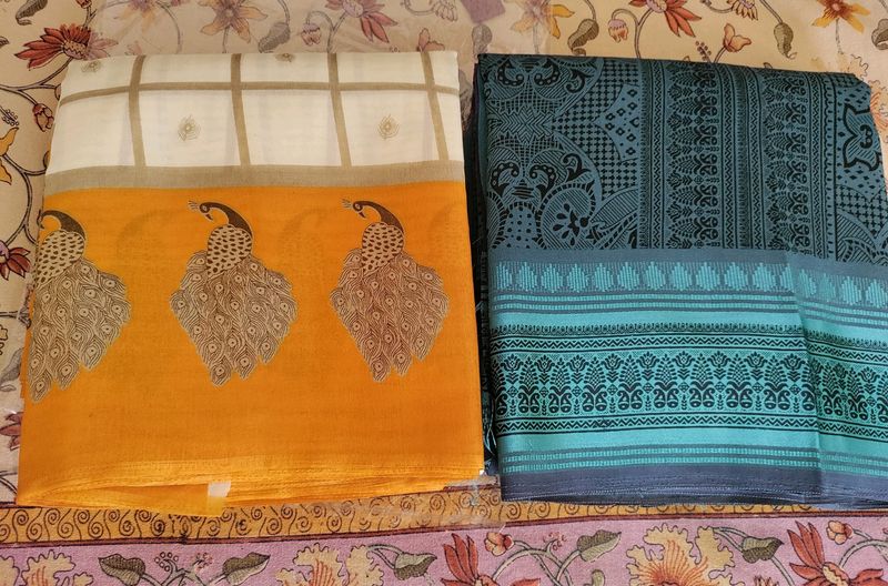 2 New Sarees Combo