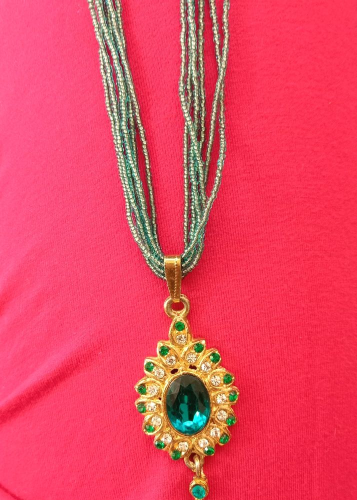 Bead Chain Teal Colour