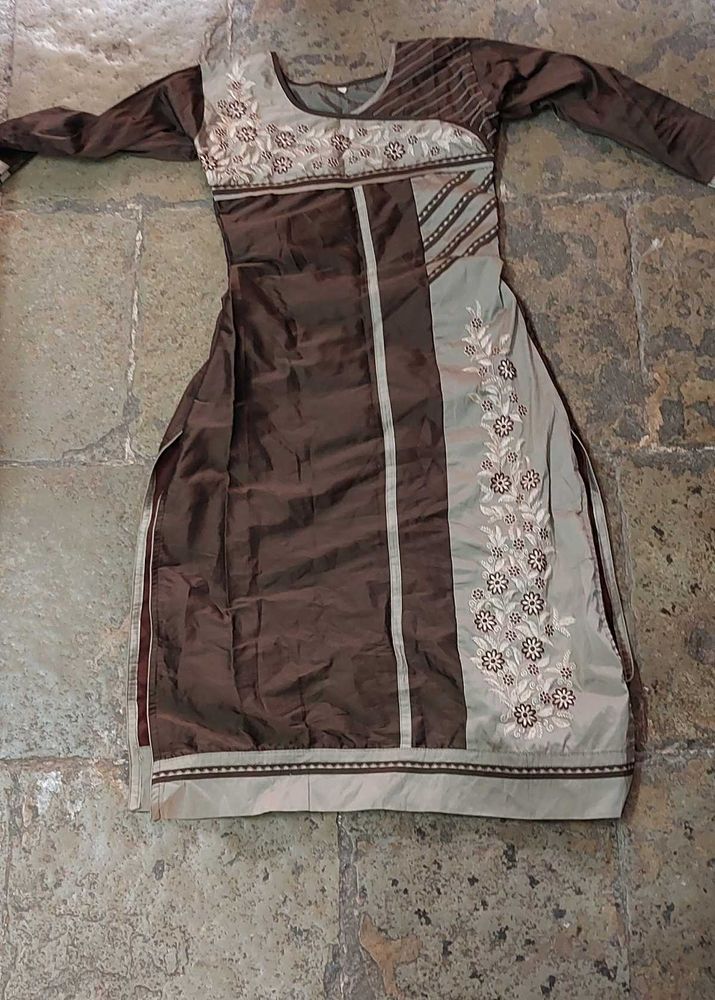 Brown Ethnic Kurti