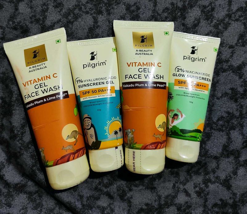 Sale😍Pilgrim Face Wash And Sunscreen Combo..😍