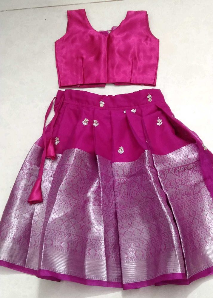 Traditional Lehenga For 2 To 3 Years Girl