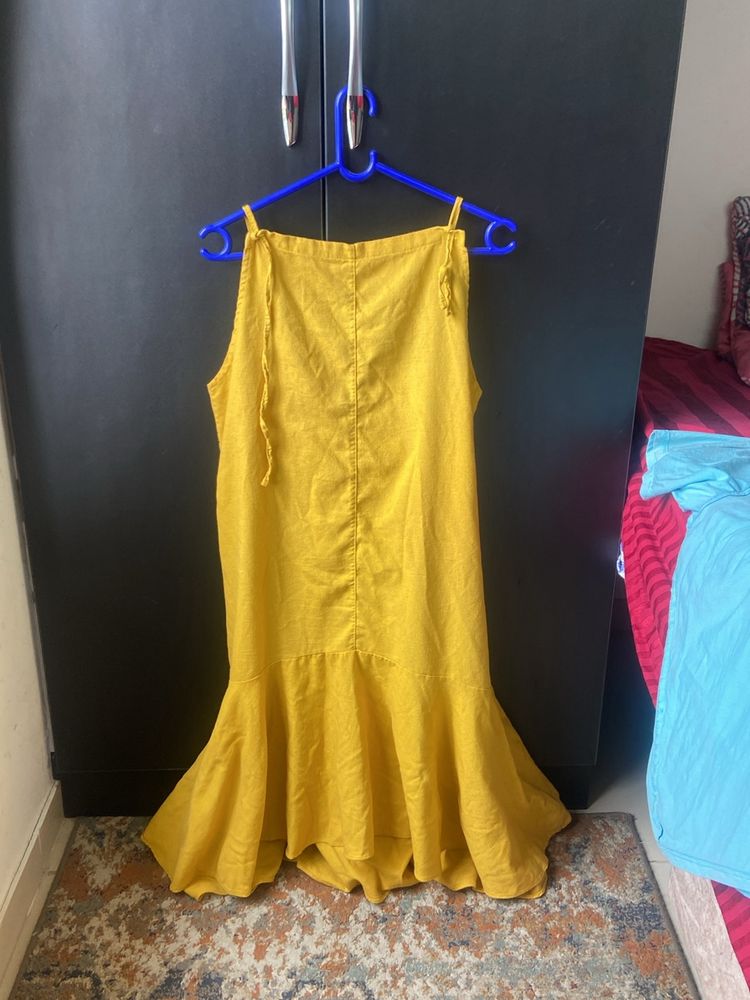 Yellow Casual Dress