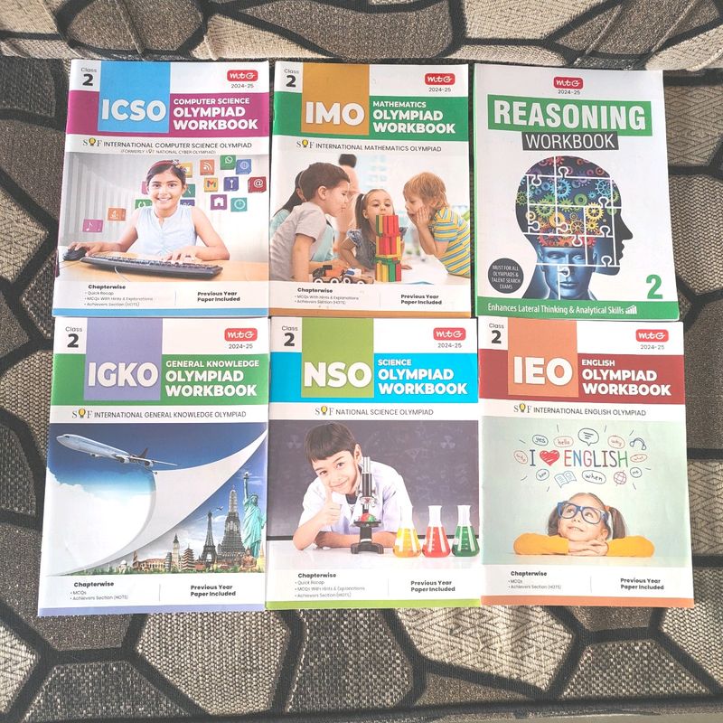 Class 2 Olympiad Books