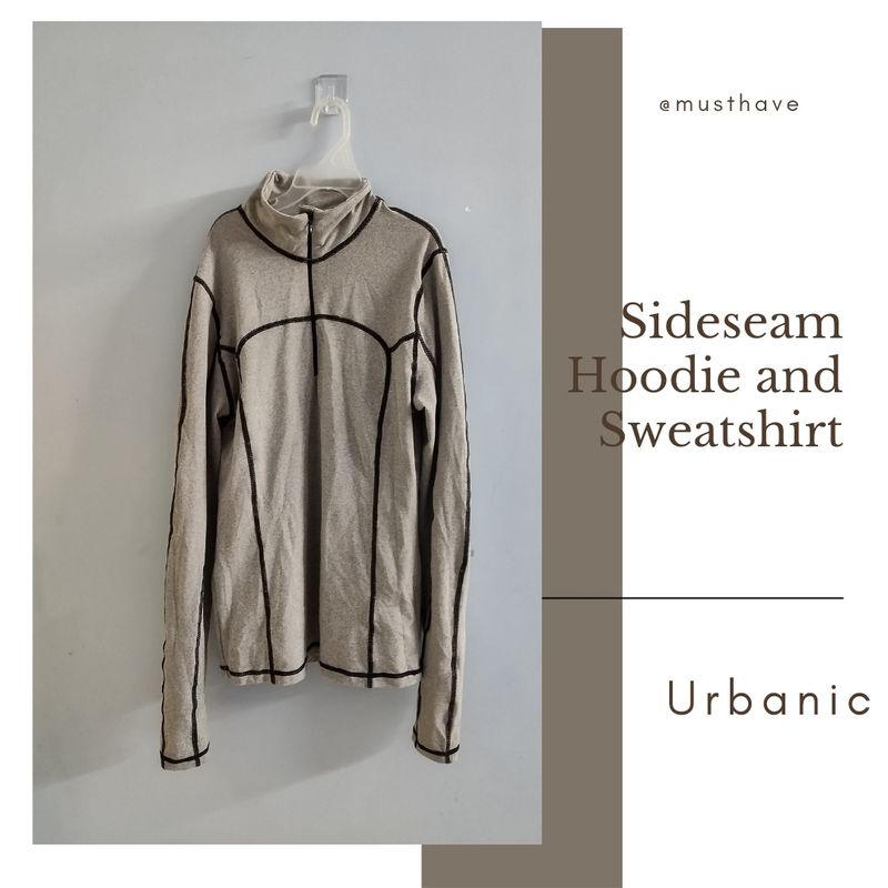 Sideseam Hoodie And Sweatshirt