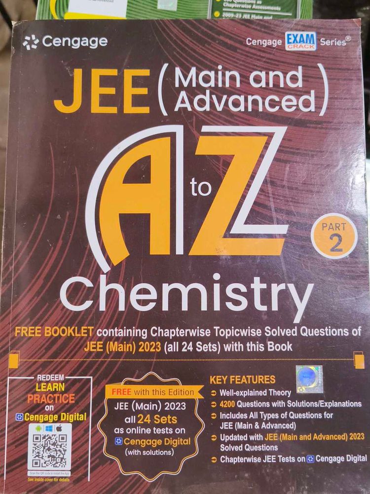 JEE Main And Advanced A to Z Chemistry