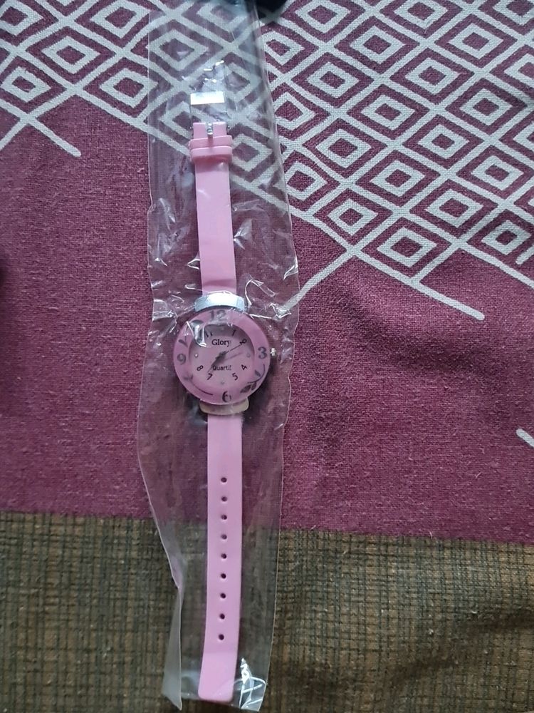 Hey! New Pink Colour, Daily Wear Watch  Available