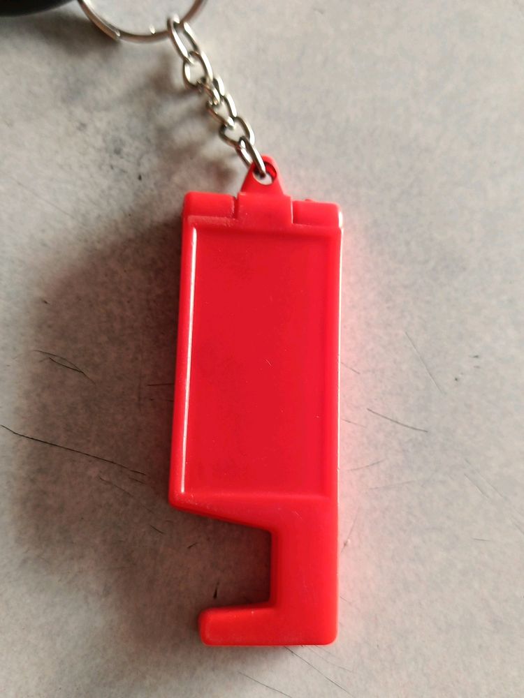 Mobile Stand With Keyring