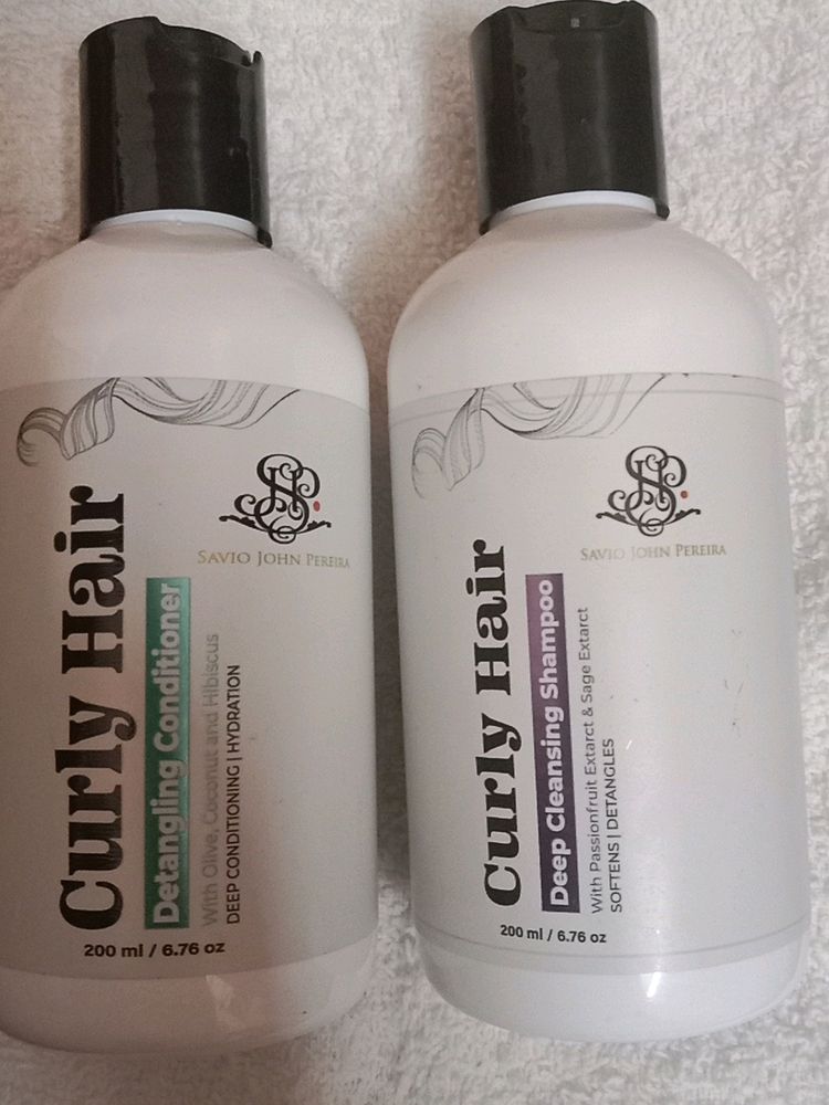 Deep Cleansing Shampoo And Detangling Conditioner