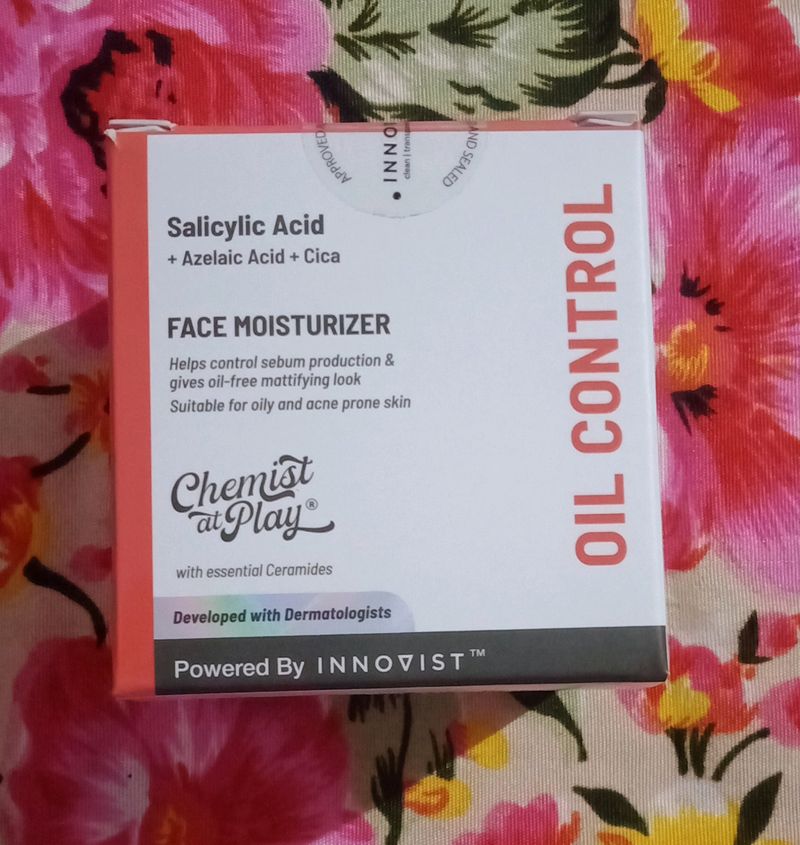 Chemist At Play Oil Control Face Moisturizer ♥️🍒