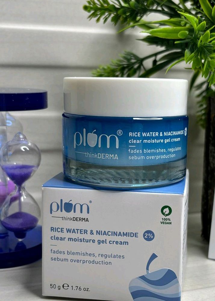 Plum Rice Water & Niacinamide Moisture Gel Cream