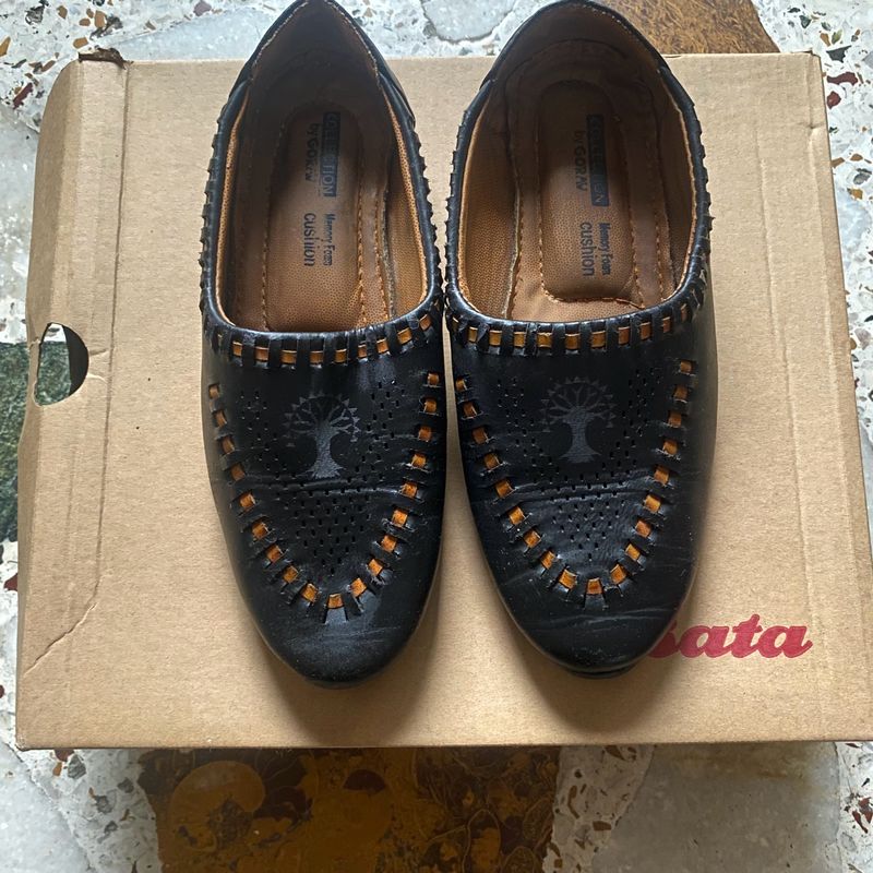 Ethnic Shoes Leather