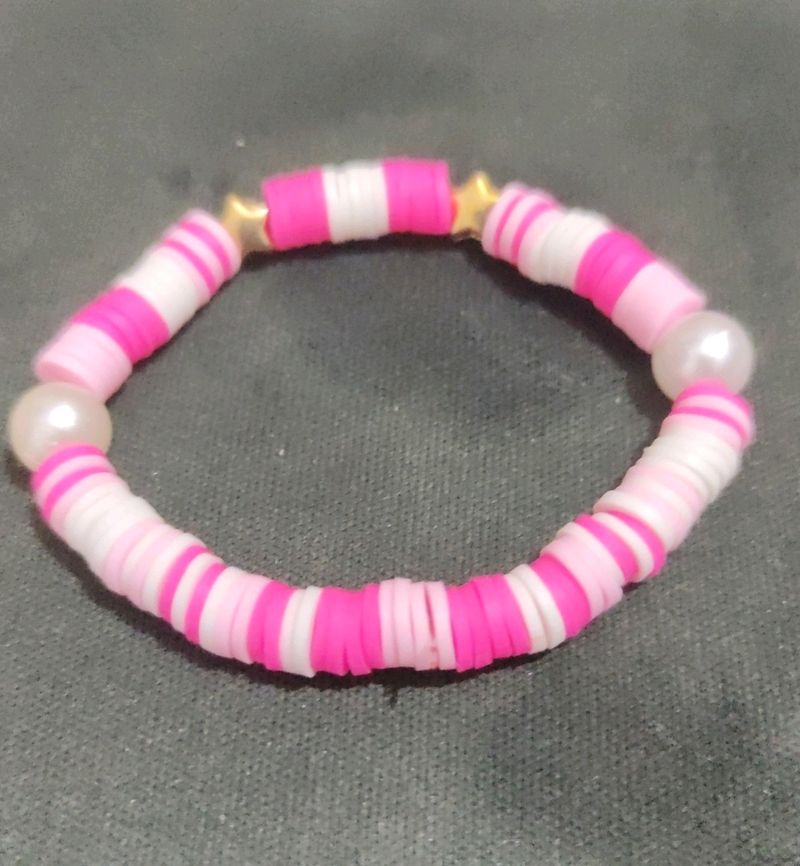 Preppy Pink Bracelet